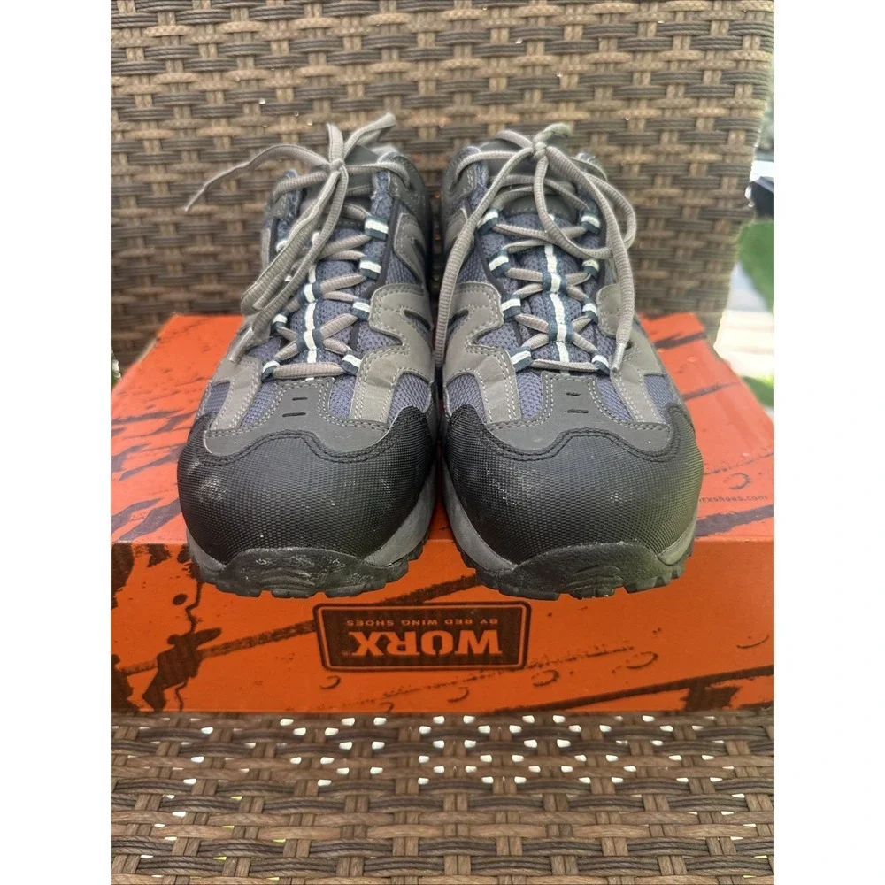 Worx by Red Wing Shoes 5007 Men's Size 9 M Aluminum Toe, Slip Resistant Safety